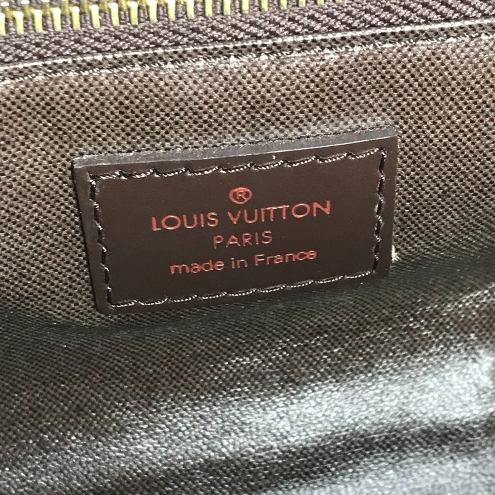 LOUIS VUITTON Brown Damier Canvas Pouch - Picture 11 of 14